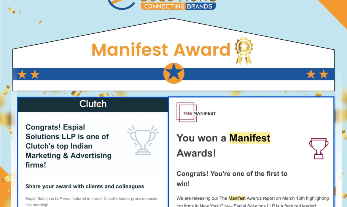 The Manifest Names Espial Solutions as A Most Reviewed Content Marketing Company in New York City for 2022