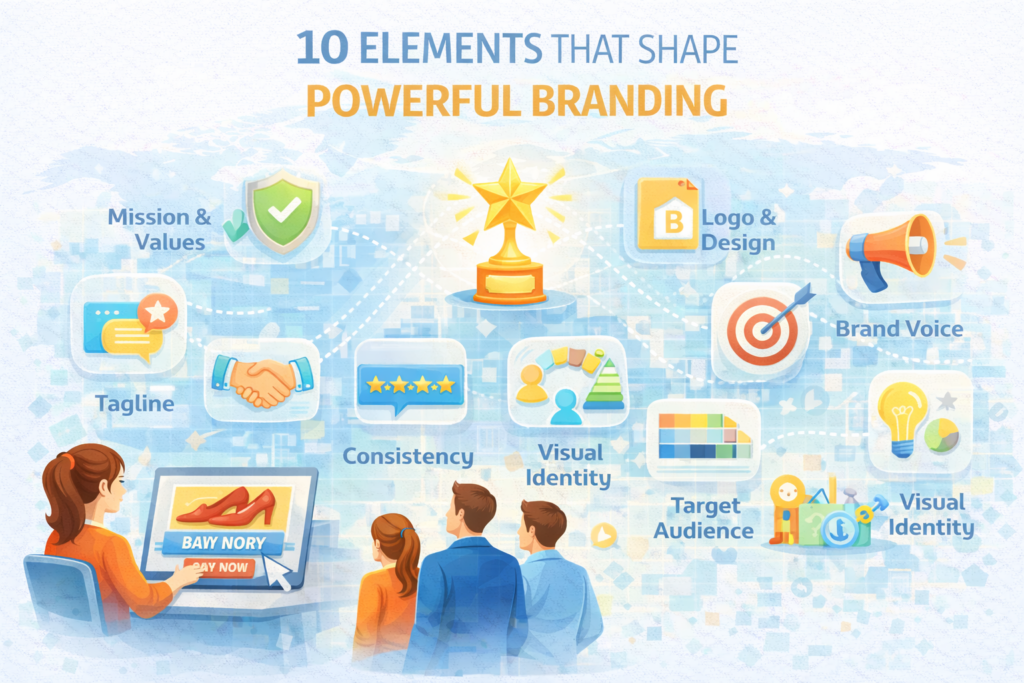 10 Elements That Shape Powerful Branding