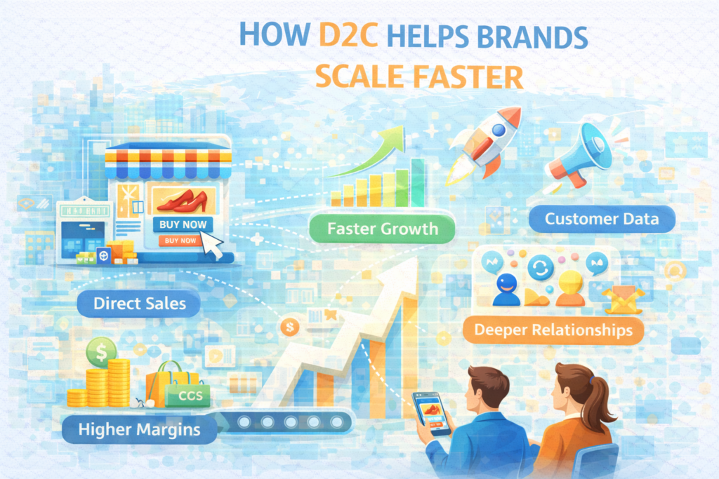 How D2C Helps Brands Scale Faster